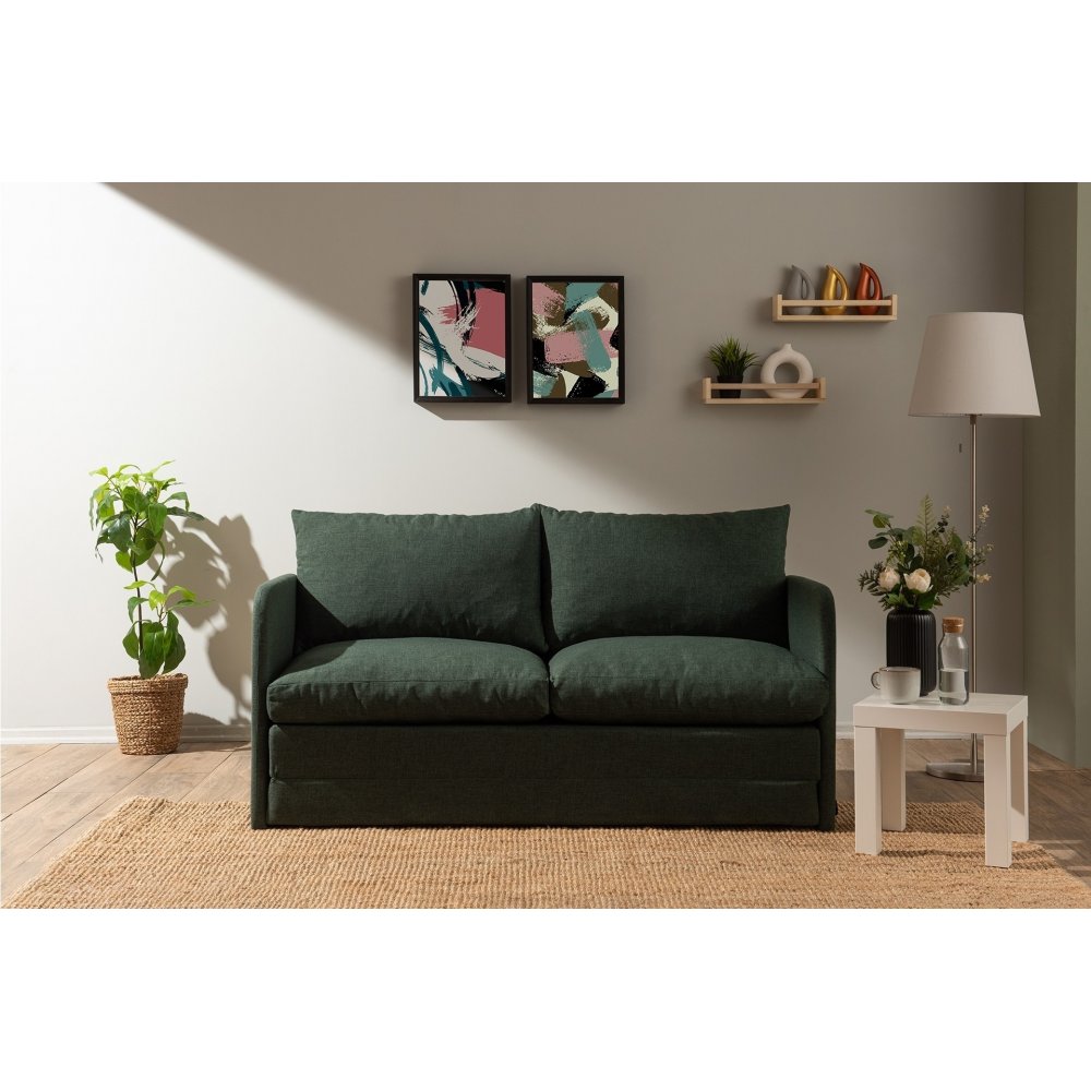 Saga 2-seters sovesofa XL - Grønn - Sovesofaer, Sofaer