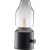 Listra oppladbar bordlampe - Sort - 20 cm