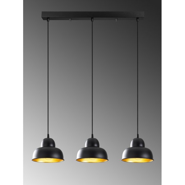 Bergamo taklampe 180-S1 - Sort Bergamo taklampe 180-S1 - Sort