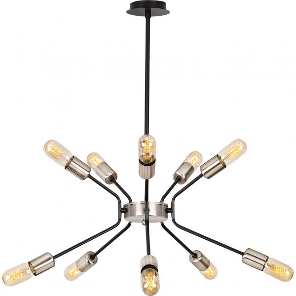 Verum taklampe 3831 - Sort/nikkel Verum taklampe 3831 - Sort/nikkel