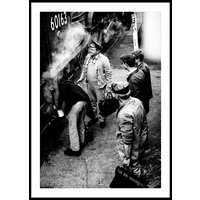 OLD TRAINSTATION - Plakat 50x70 cm OLD TRAINSTATION - Plakat 50x70 cm