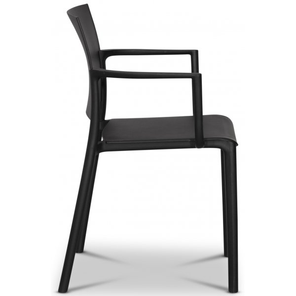 Alafors spisestol stabelbar - Svart (Plast) Alafors spisestol stabelbar - Svart (Plast)