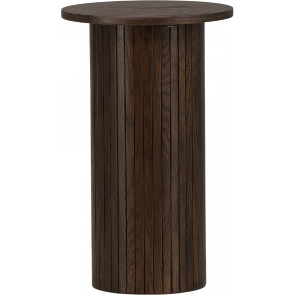 Bianca sidebord 40 cm - Semsket skinn