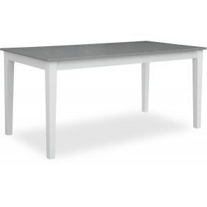 Fårö spisebord 140 cm - Hvit/Grå