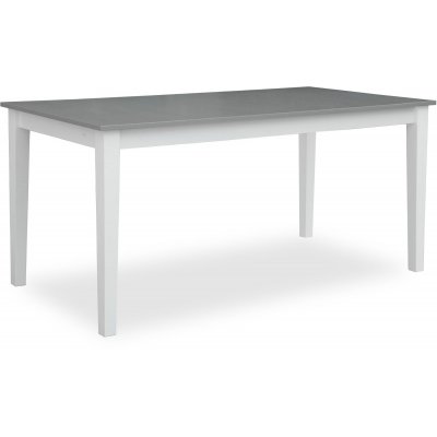 Fr spisebord, 140 cm - Hvit/betonggr