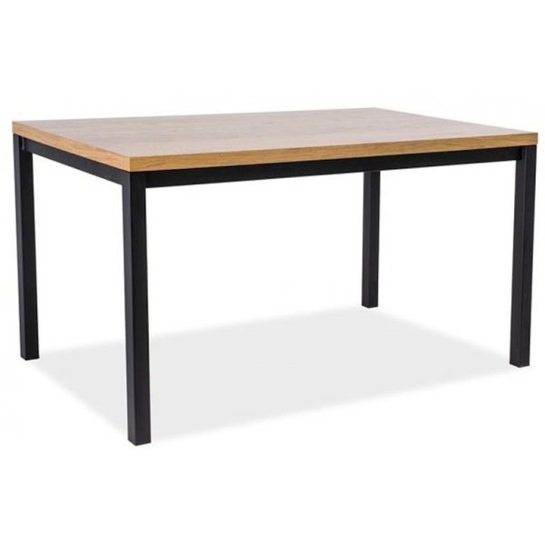 Spisebord Whisper 150 cm - Svart/eik