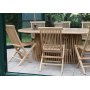 Edenryd ovalt spisebord 200 cm - Teak
