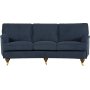 Howard Watford deluxe 4-seters buet sofa - Blå + Møbelrengjøring Howard Watford deluxe 4-seters buet sofa - Blå + Møbelrengjøring