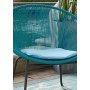 Skepparslv utembelgruppe 2 stoler & bord - Bl