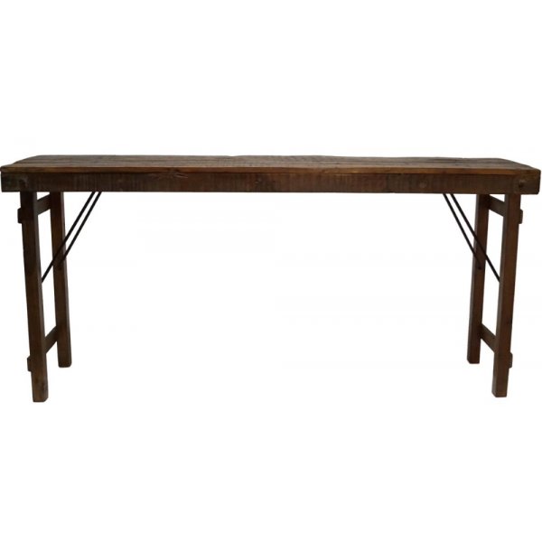 Haag avlastningsbord 170 x 40 cm - Vintage tre