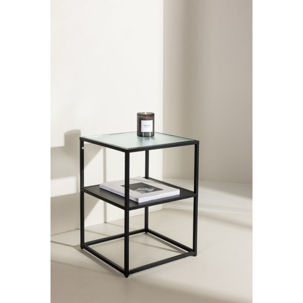 Sao paulo sidebord 40 x 40 cm - Sort Sao paulo sidebord 40 x 40 cm - Sort