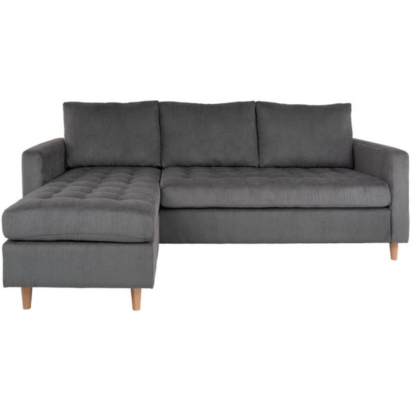 Firenze Divansofa - M�rkegr�/b�k