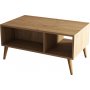 Exxen salongbord 90 x 41,6 cm - Eik