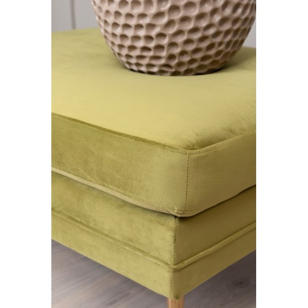 Savanna sittepuff - Grønn fløyel Savanna sittepuff - Grønn fløyel