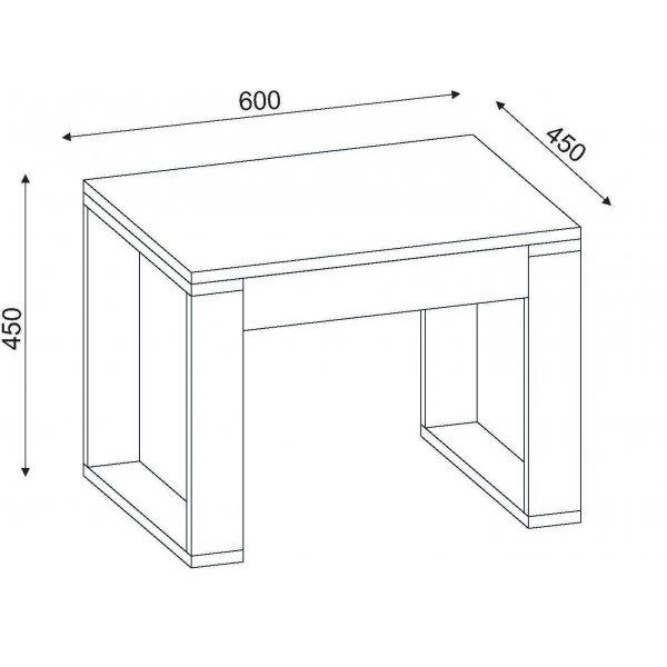 Arda salongbord - Hvit/cordoba Arda salongbord - Hvit/cordoba