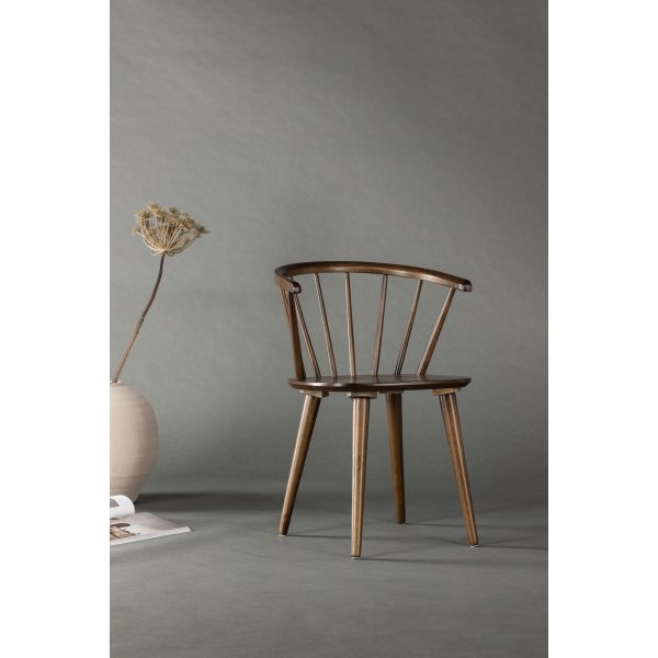 Bobby spisestol - Mocca