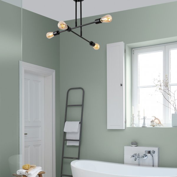 Pella taklampe 4 - Sort Pella taklampe 4 - Sort