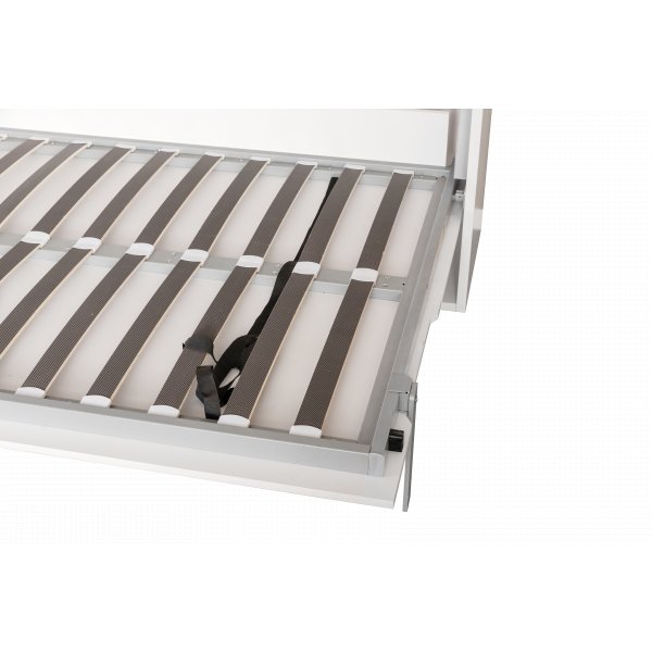 Veggseng 120×200 cm horisontal - Hvit - Compact Living Veggseng 120×200 cm horisontal - Hvit - Compact Living