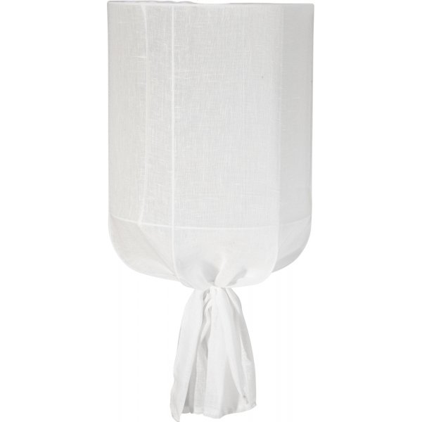 Rund taklampe - Sheer White