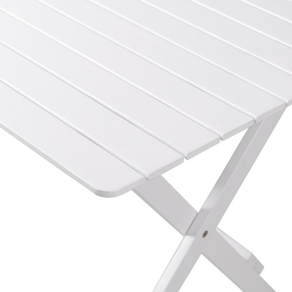 Bj�rk� spisebord - Hvitt