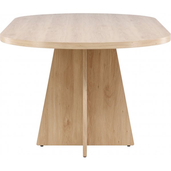 Bootcut spisebord 230 x 115 cm - Whitewash Bootcut spisebord 230 x 115 cm - Whitewash