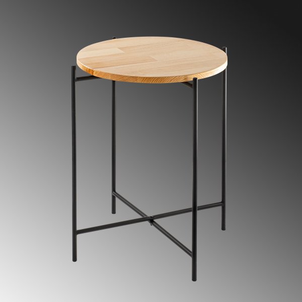 Vela 4 sidebord - Sort/beige Vela 4 sidebord - Sort/beige