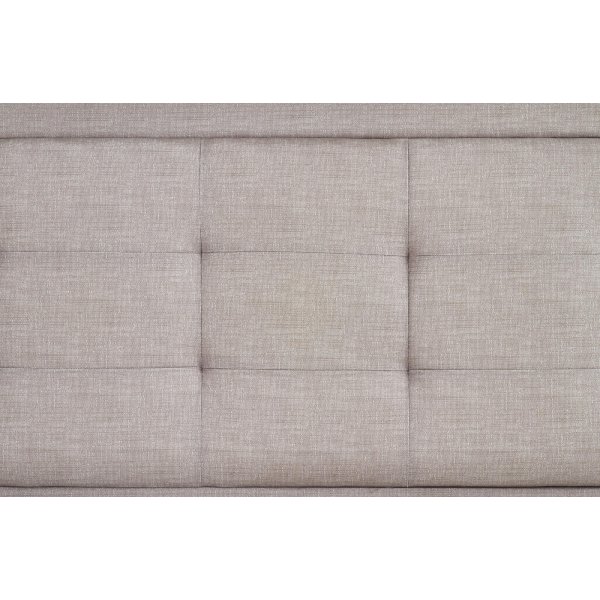 Neveah sengeramme - Beige/valnøtt Neveah sengeramme - Beige/valnøtt