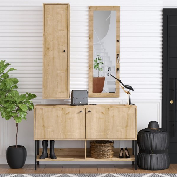 Claire gangmøbel - Safir eik Claire gangmøbel - Safir eik