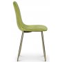 Paradis velvet stol - Grnn / Messing