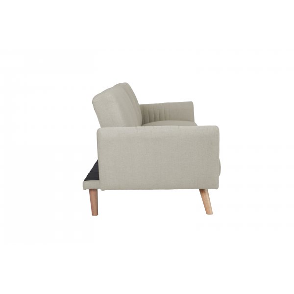 Sovesofa Borlänge - Lysegrått stoff | 207 cm Sovesofa Borlänge - Lysegrått stoff | 207 cm