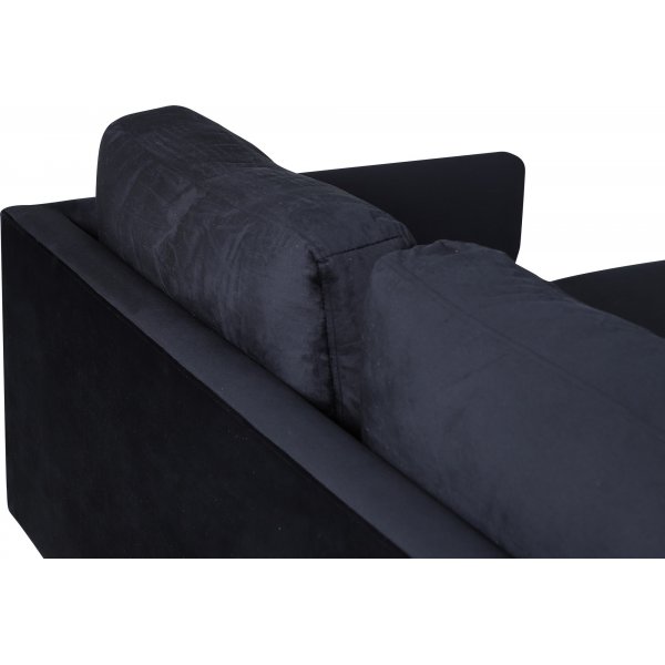 Eden U-Sofa - Svart Eden U-Sofa - Svart