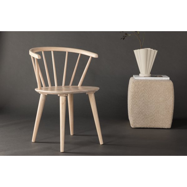 Bobby spisestol - Whitewash