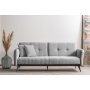 Sandbck 2-seter sovesofa - Lysegr/svart
