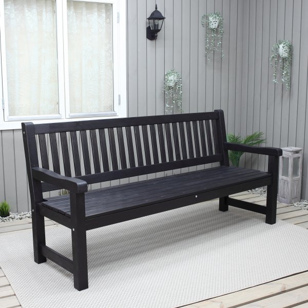 Brooklyn Bench - Svart