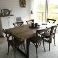 Kundebilde vintage spisestol - Antikkbeiset eik