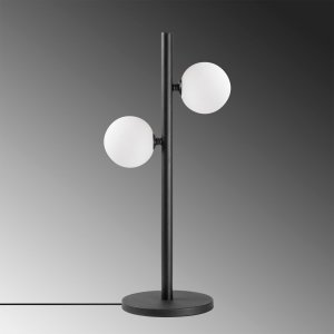 Domino bordlampe - Svart