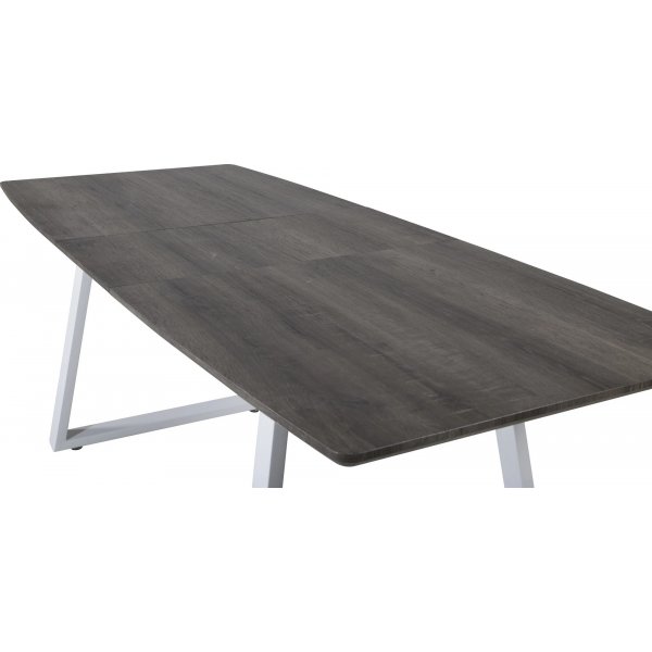 Hallsberg spisebord, 160-200 cm - Eik/hvit Hallsberg spisebord, 160-200 cm - Eik/hvit