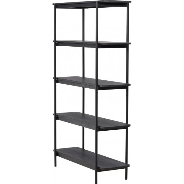 Heim hylle 190 cm - Sort