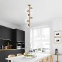 Fasettert taklampe 10460 - Vintage