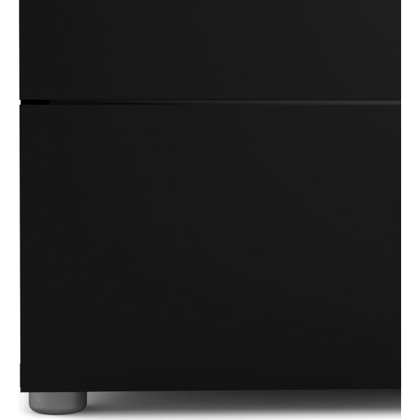 Pepe bred kommode med 4 skuffer - Sort Pepe bred kommode med 4 skuffer - Sort