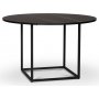Sintorp rundt spisebord 115 cm - Svart marmor (laminat) + Mbelftter