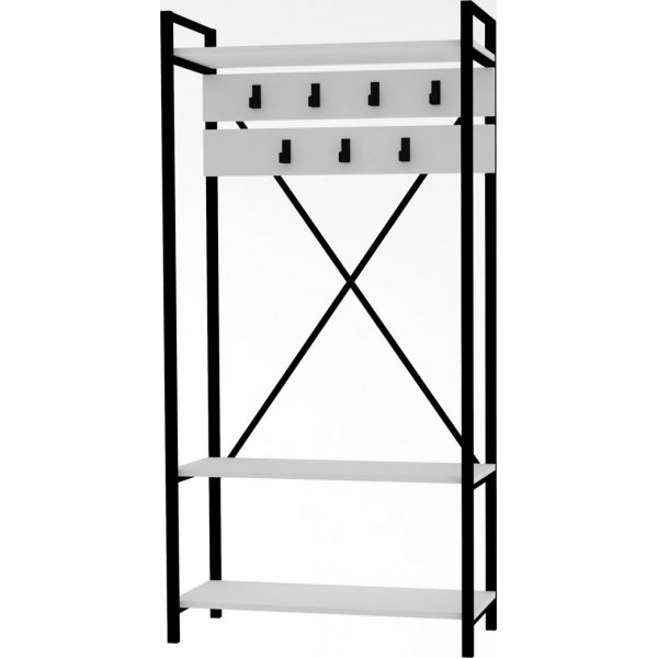 Alven hallmøbler - Hvit/grå Alven hallmøbler - Hvit/grå