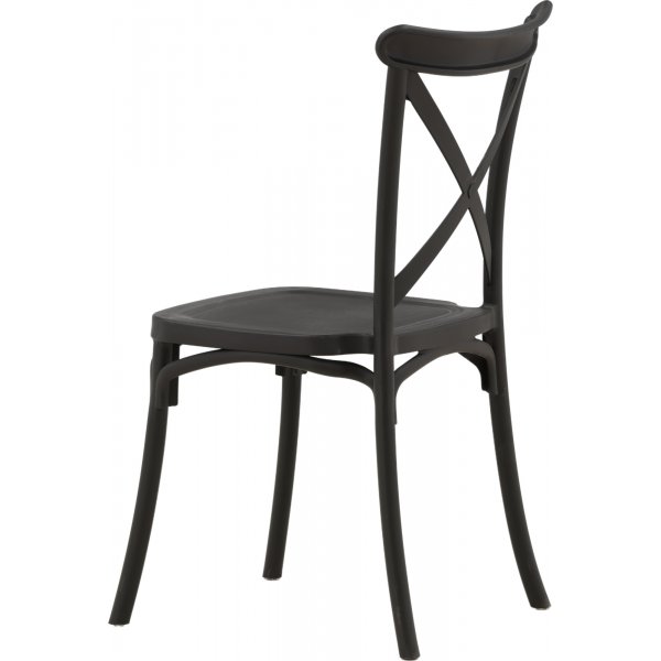 Crosett spisestol - Sort Crosett spisestol - Sort