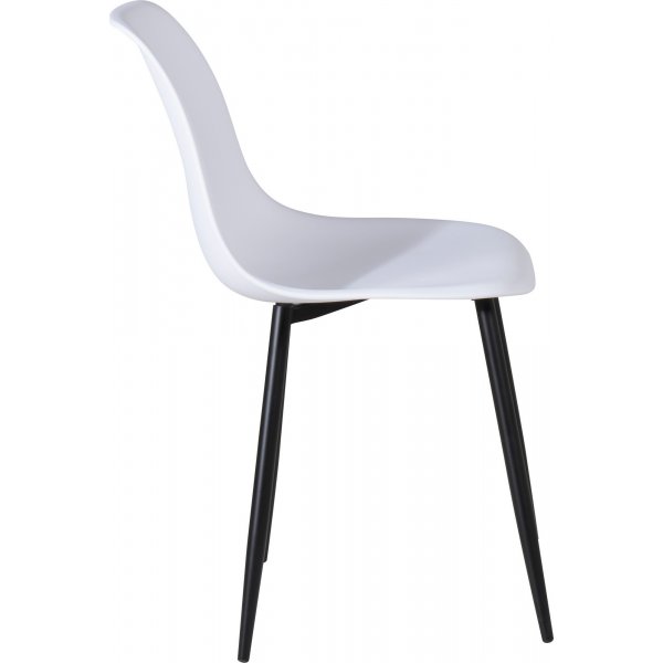 Bridge spisestol - Hvit plast Bridge spisestol - Hvit plast