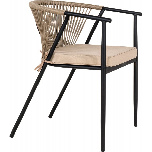 Napoli utestol svart / Beige Napoli utestol svart / Beige