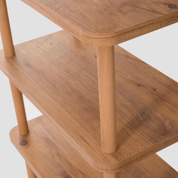 Step bokhylle - Furu Step bokhylle - Furu