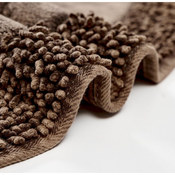 Crown baderomsteppe - Brun Crown baderomsteppe - Brun