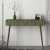 Skogsavlastningsbord 120x 35 cm - Valnøtt/mørkegrønn