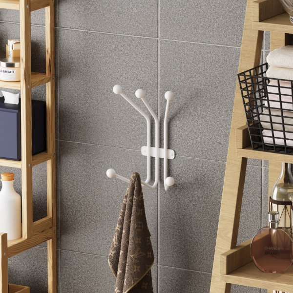 Maur kleshenger - Hvit Maur kleshenger - Hvit