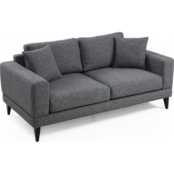 Lido 2-seters sofa - M�rkegr�